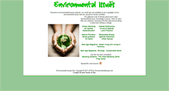 Desktop Screenshot of environmentalissues.net